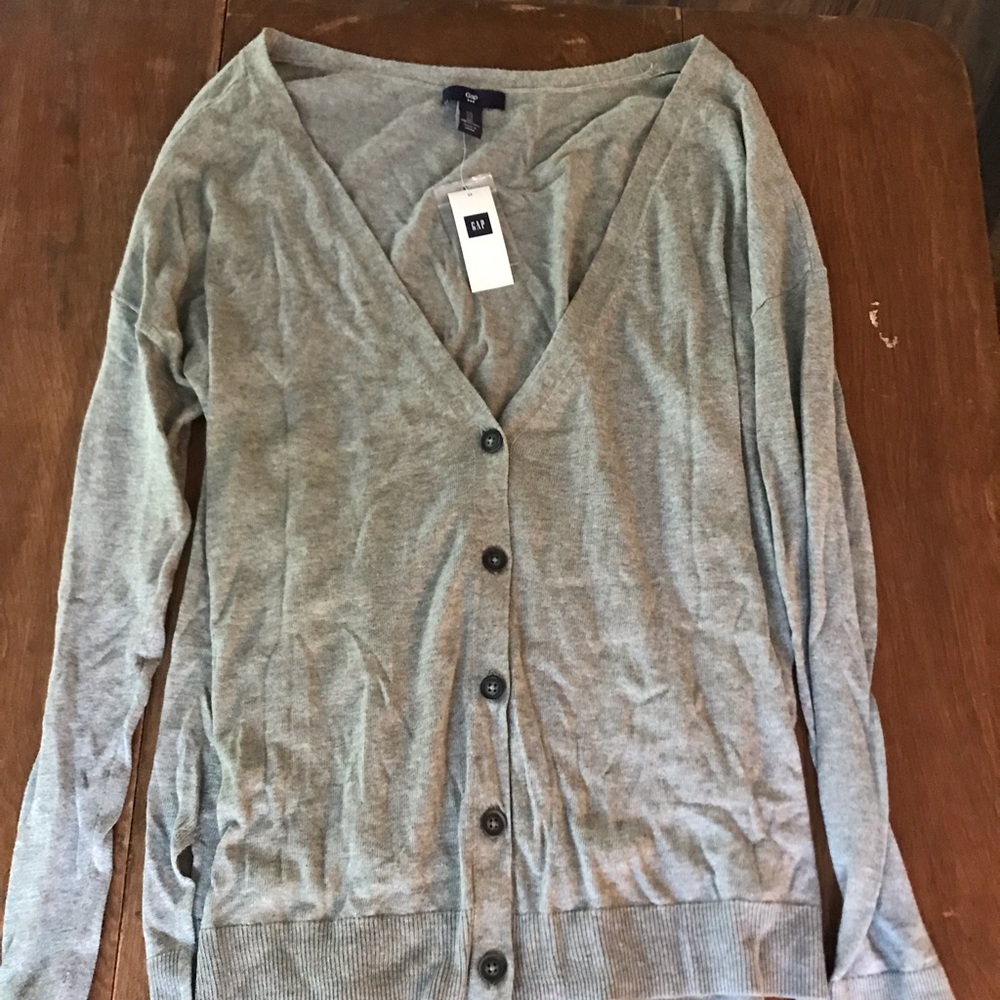 NWT Gap Grey Cardigan